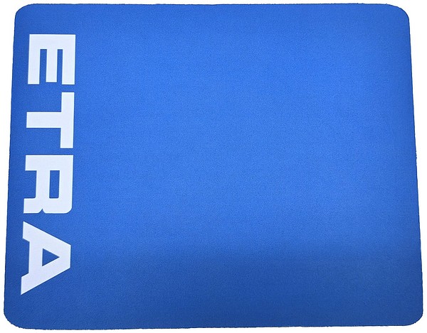 Etra Mouse mat 250mm x 200mm Blue fabric mouse pad