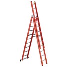 Three section ladder 3x10 steps