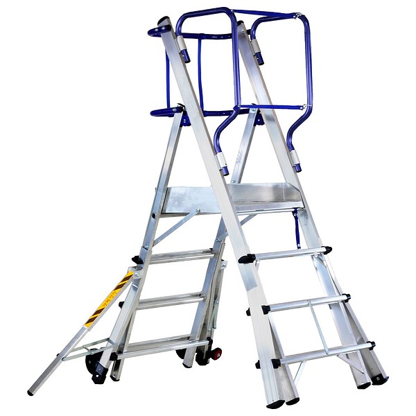 Arbetsplattform justerbar 4 steg SFLYT004 1,02m-1,54m