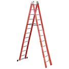 Two section ladder 2x12 steps