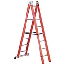 Two section ladder 2x8 steps
