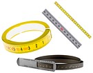 Adhesive tape measures
