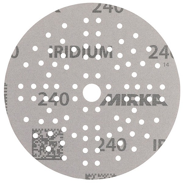Adh. disc Iridium 125mm 89H 240 Mirka 246C209925 100/pkg