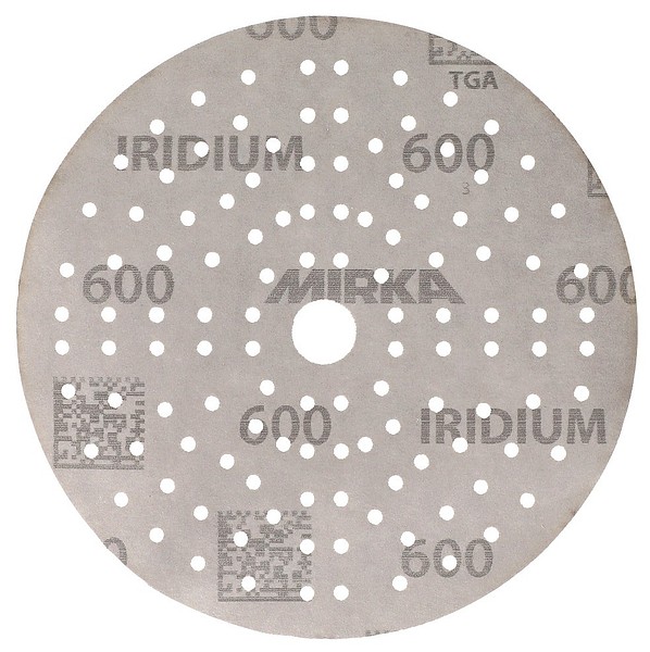 Adh. disc Iridium 150mm 121H 600 Mirka 246CH09961 100/pkg