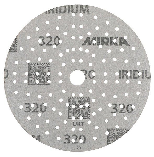 Adh. disc Iridium 150mm 121H 320 Mirka 246CH09932 100/pkg
