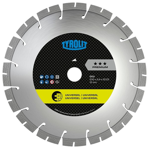 Tyrolit Premium DCU-diamantrondeller  