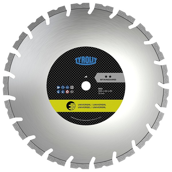 Diamantrondell C7W 350x3,2x25,4 Tyrolit Standard 34499796