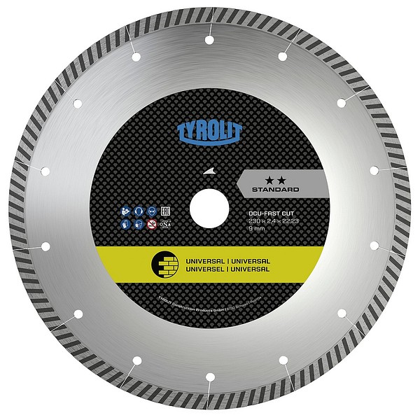 Diamantrondell C3R 150x2,4x22,23 Tyrolit Standard 34499991