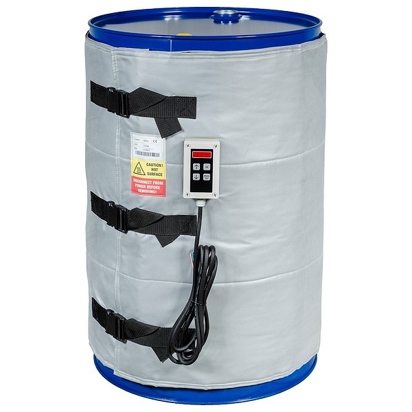 Drum heater 200L-220L 0-200C H:800mm L:1990mm 1500W