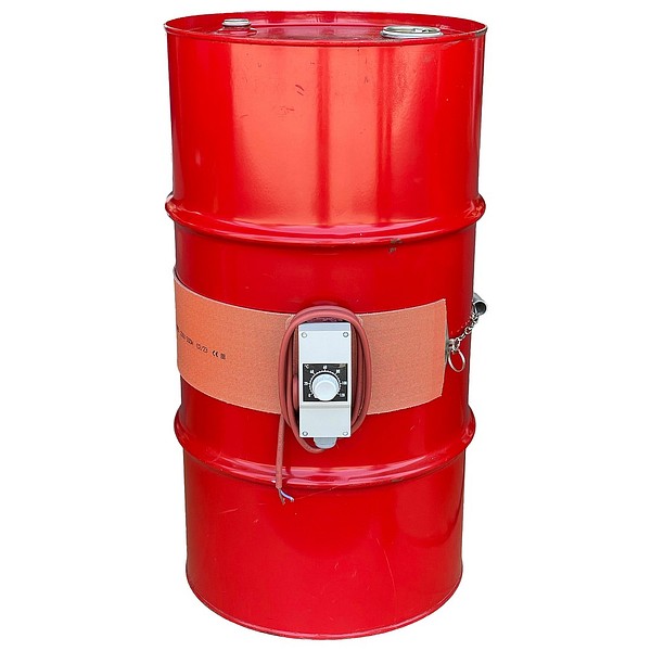 Drum heater 50L-60L 0-120C H:115mm L:950mm 500W