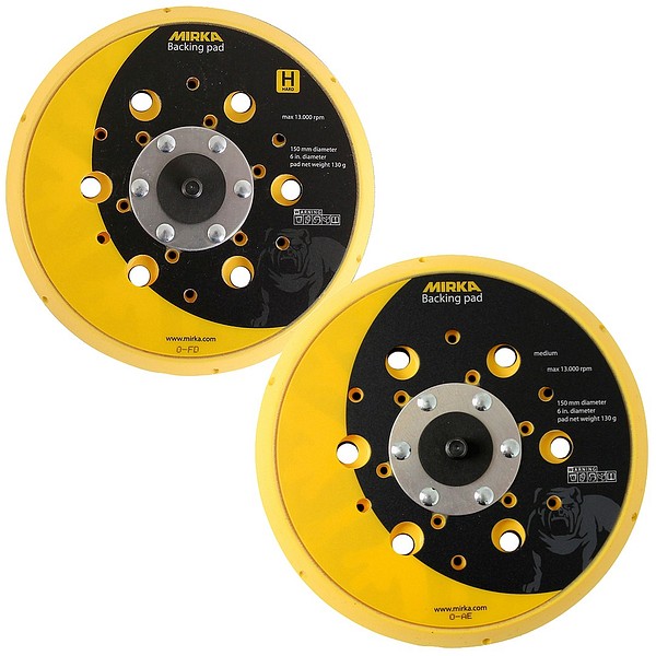 Mirka Backing pads 150mm, 48H  