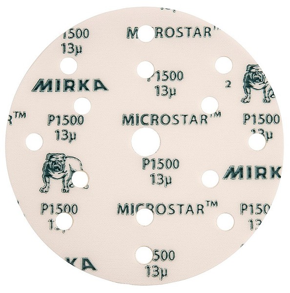 Mirka Microstar-quick change discs 150mm  