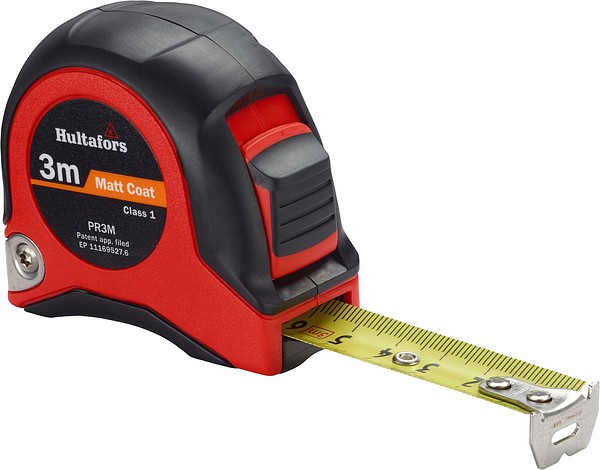 Stålmåttband PR 3m klass 1 Hultafors 350103