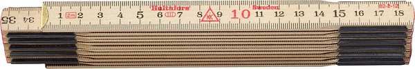 Nivelmitta 2m 12-os mm/tanska tuuma Hultafors 101504 puu