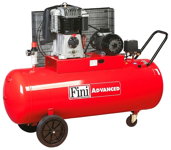 Piston compressor BK114-200-5.5 4kW Fini BZLC701FNM836 10bar 200l