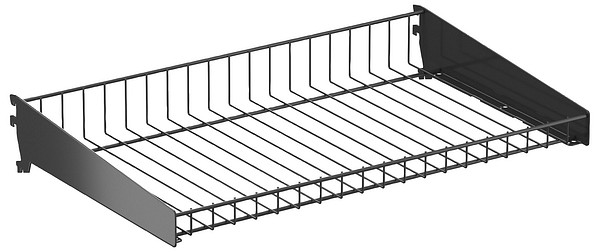 Wire basket + brackets M900x350mm Sovella 006327-18 Black