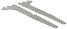 Shelf holder pair 300mm SS