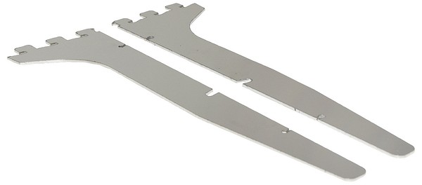 Shelf holder pair 300mm SS Treston 111023-55