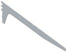 Holder base 600mm silvergrey