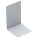 book support 100mm silvergrey