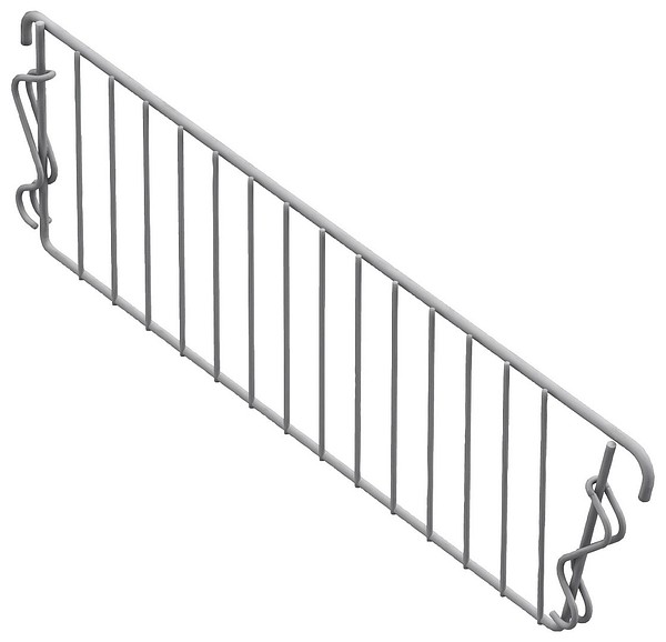 Wire basket divider 440x120mm Sovella 558909-38 Grey