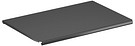 Steel shelf M600x600mm with support
