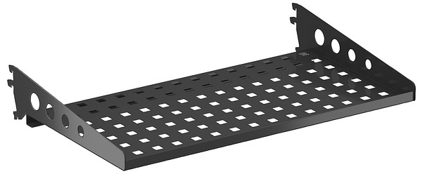 Kenkähylly M900x350mm Sovella 110971-18 Black