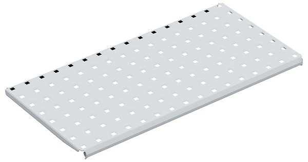 Steel shelf 900x400mm Treston 010075-21 perforated