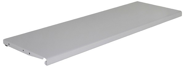 Steel shelf 600x600mm silvergrey Treston 110933-38
