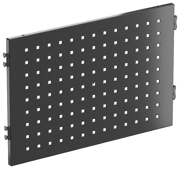 Perforated back panel M900 x 800 Sovella 861518-18 Black