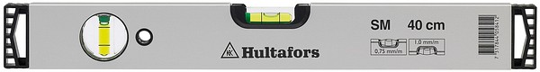 Vattenpass 40cm aluminium Hultafors SM 40 405841