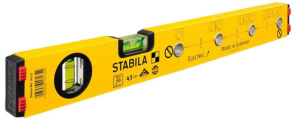 Vesivaaka 43cm sähköasentajalle Stabila 70 16135