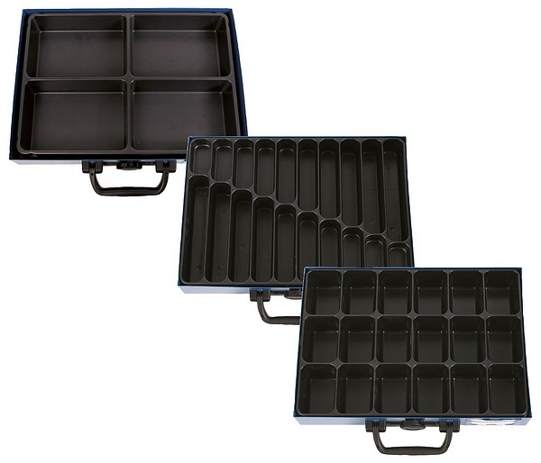 Assortment boxes for modules  