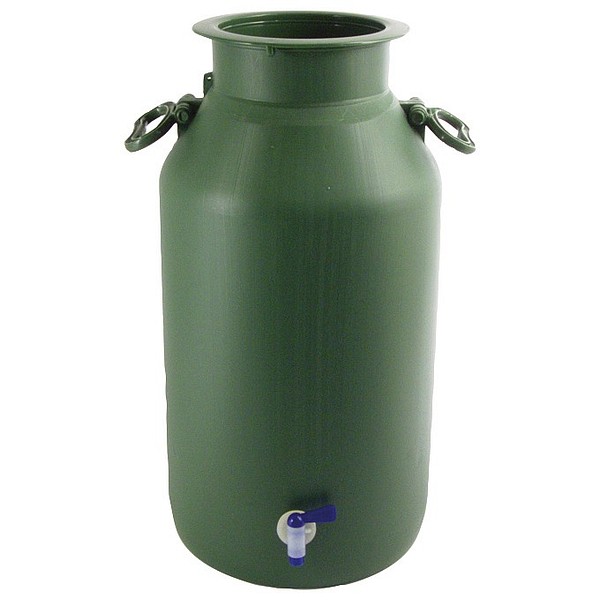 Vattenbehållare 30L grön + kran PL 89205H 1/24