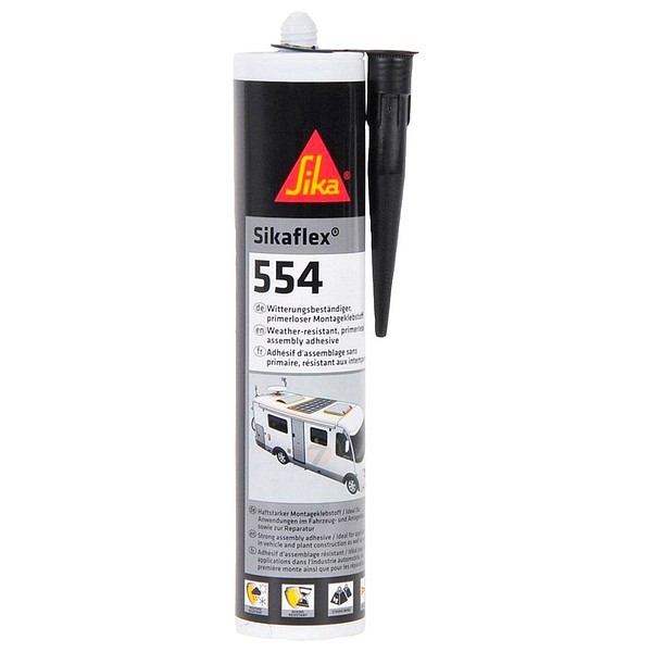 Sikaflex-554 Caravan S492 300ml 689669 black 12 pcs/box