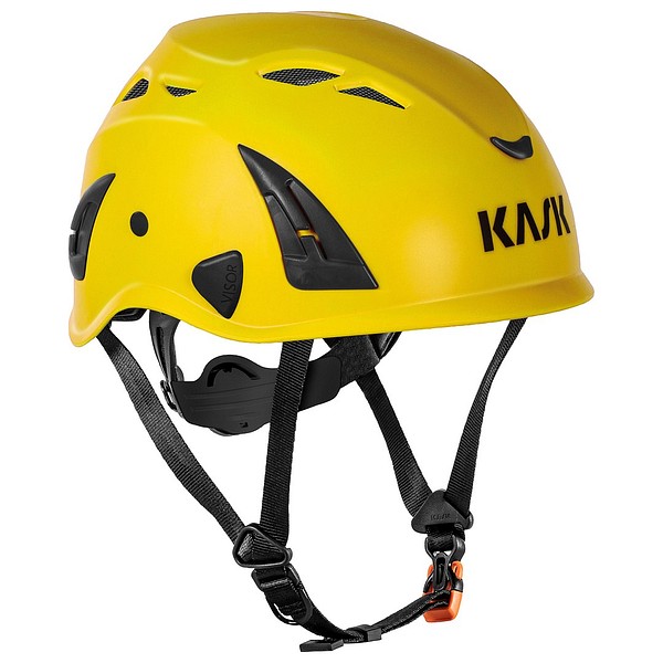 Hjälm KASK Superplasma AQ gul EN397.ventilerad, WHE00104-202.UNI