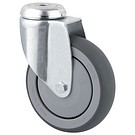 Swivel castor 150mm with bolt hole
