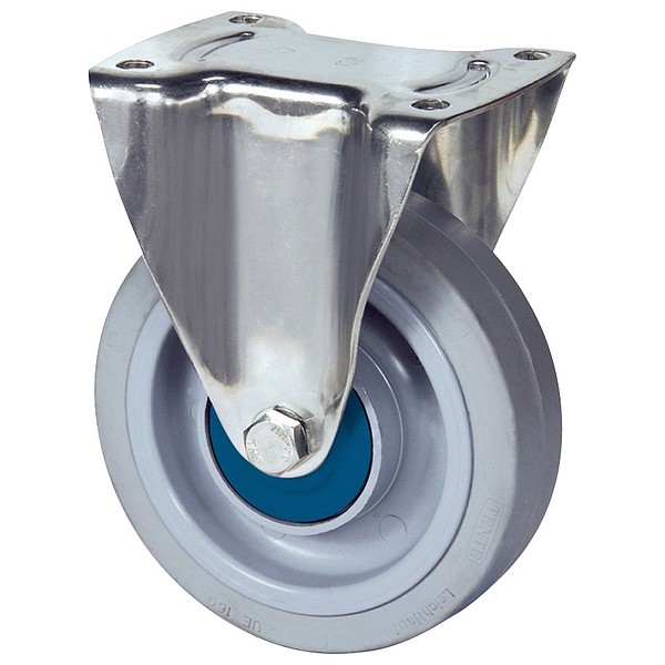 Fixed castor 160mm with plate Tente 8478UFX160P63