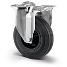 Kiintopyörä 80mm nelikulmalaatta