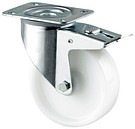 Kääntöpyörä 80mm nelikulmalaatta