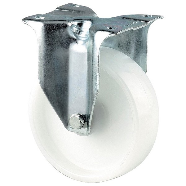 Fixed castor 80mm with plate Tente 3478UOO080P62