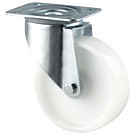 Swivel castor 200mm with plate