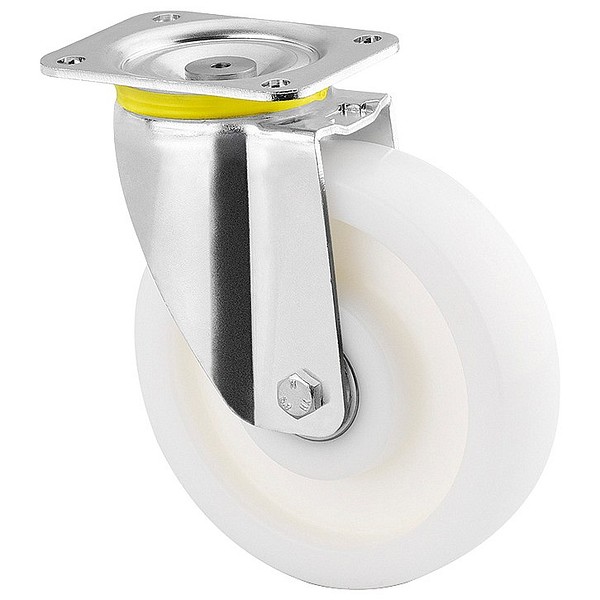 Swivel castor 125mm with plate Tente 4680TOP125P63
