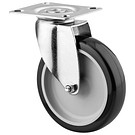 Kääntöpyörä 75mm nelikulmalaatta