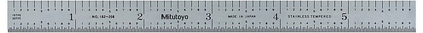 Steel Rule, Fully-Flexible Rule Mitutoyo 182-208