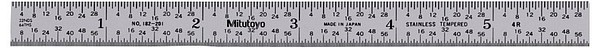 Steel Rule, Fully-Flexible Rule Mitutoyo 182-201