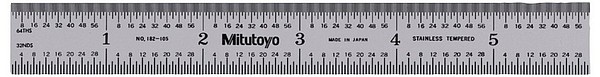 Steel Rule, Wide Rigid Rule Mitutoyo 182-105
