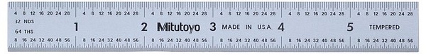 Steel Rule, Wide Rigid Rule Mitutoyo 182-104