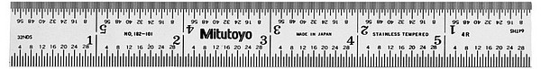 Steel Rule, Wide Rigid Rule Mitutoyo 182-101
