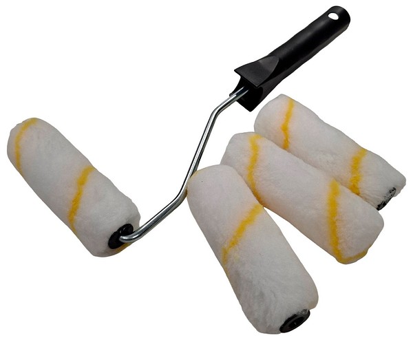 Telapakkaus 10cm keltaraita 4 telaa Sokeva 992601